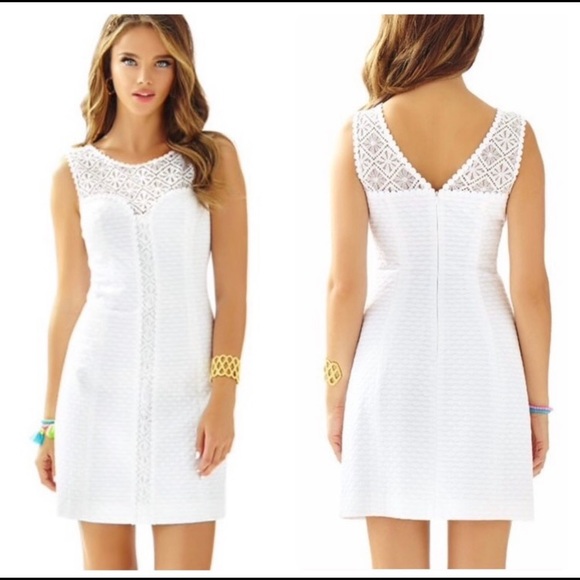 Lilly Pulitzer Dresses & Skirts - NWT Lilly Pulitzer Sofia Resort White Dress Sz 10
